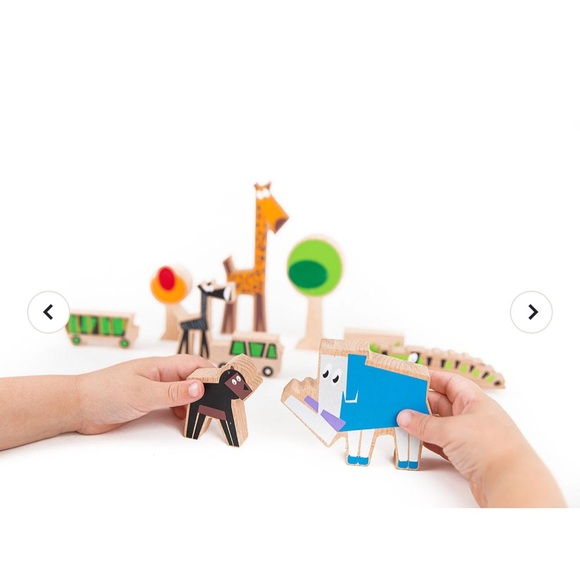 Wanderlust Safari Themed Blocks - Eco-Friendly Adventure Playset - Picture 8 of 10